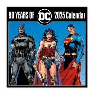DC COMICS 90 ANIVERSARIO CALENDARIO 2025 30X30 CM