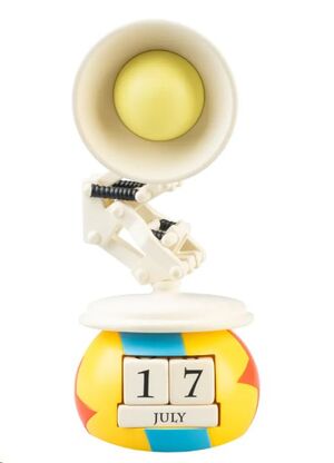 CALENDARIO PERPETUO 3D DISNEY PIXAR LAMPARA Y PELOTA