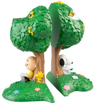 SNOOPY SUJETALIBROS CON CHARLIE BROWN Y WOODSTOCK