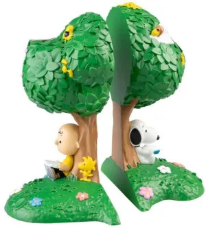 SNOOPY SUJETALIBROS CON CHARLIE BROWN Y WOODSTOCK