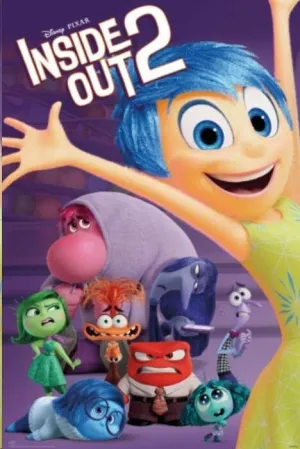 POSTER DISNEY PIXAR INSIDE OUT 2