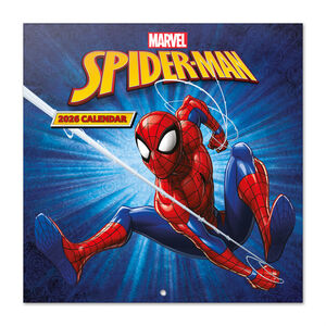 MARVEL SPIDERMAN CALENDARIO 2026 30X30