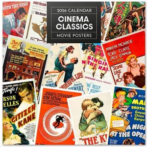 CALENDARIO 2026 30X30 CLASICOS DEL CINE