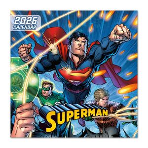 DC COMICS SUPERMAN CALENDARIO 2026 30X30