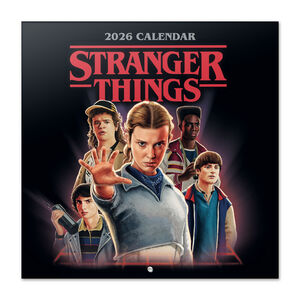 STRANGER THINGS TEMPORADA 5 CALENDARIO 2026 30X30