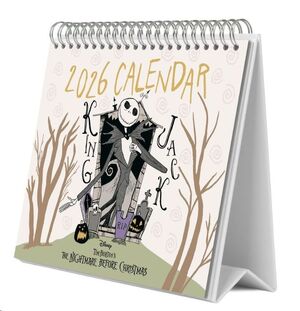 PESADILLA ANTES DE NAVIDAD CALENDARIO DE ESCRITORIO 2026