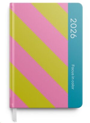AGENDA ANUAL 2026 S/V A5 COLOR FUN FOCUS IN COLOR