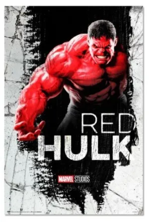 POSTER MARVEL CAPITAN AMERICA BRAVE NEW WORLD HULK 61 X 91,5 CM