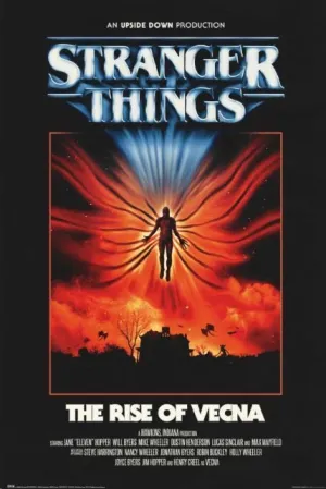 POSTER STRANGER THINGS T5 4 POSTER STRANGER THINGS T5 4