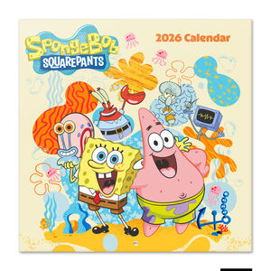 BOB ESPONJA CALENDARIO 2026 30X30