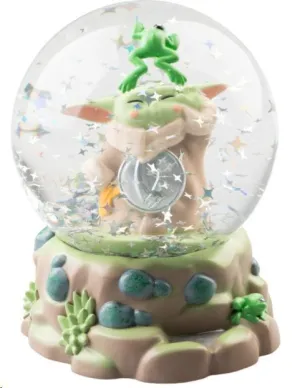 STAR WARS BOLA DE NIEVE THE MANDALORIAN AND GROGU