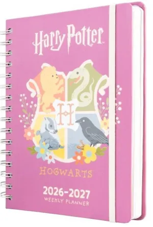 HARRY POTTER AGENDA ESCOLAR 2026/2027 SEMANA VISTA A5 12 MESES