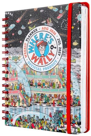 ¿DONDE ESTA WALLY? AGENDA ESCOLAR 2026/2027 SEMANA VISTA A5 12 MESES