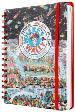 ¿DONDE ESTA WALLY? AGENDA ESCOLAR 2026/2027 SEMANA VISTA A5 12 MESES