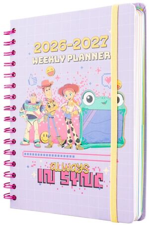 TOY STORY 5 AGENDA ESCOLAR 2026/2027 SEMANA VISTA A5 12 MESES DISNEY