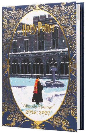 HARRY POTTER AGENDA ESCOLAR 2026/2027 SEMANA VISTA A5 CON LOMO 17 MESES