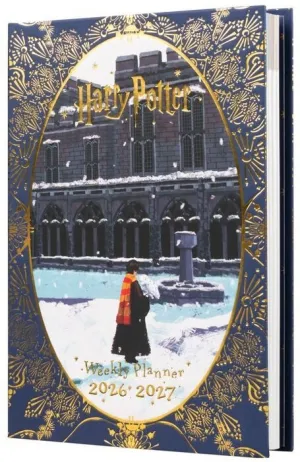 HARRY POTTER AGENDA ESCOLAR 2026/2027 SEMANA VISTA A5 CON LOMO 17 MESES