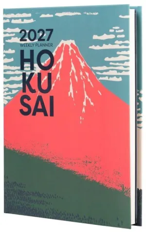 HOKUSAI AGENDA ESCOLAR 2026/2027 SEMANA VISTA A5 CON LOMO 17 MESES