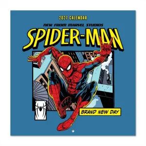 CALENDARIO 2027 30X30 SPIDERMAN BRAND NEW DAY
