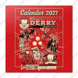 CALENDARIO 2027 30X30 IT WELCOME TO DERRY