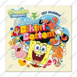 CALENDARIO 2027 30X30 BOB ESPONJA