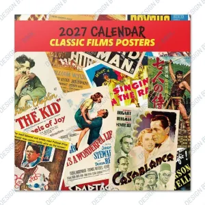 CALENDARIO 2027 30X30 CLÁSICOS DEL CINE