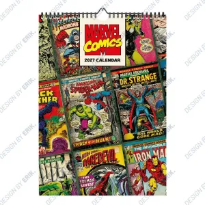 CALENDARIO 2027 30X30 MARVEL PORTADAS