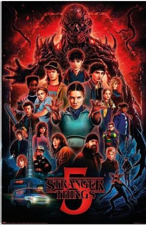 POSTER STRANGER THINGS T5 5