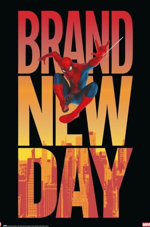 POSTER MARVEL SPIDERMAN BRAND NEW DAY