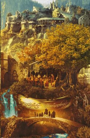 POSTER EL SEÑOR DE LOS ANILLOS 25 ANIVERSARIO