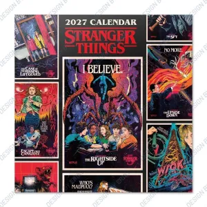 CALENDARIO 2027 30X30 STRANGER THINGS