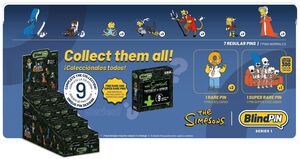 BLINDPIN SERIE 1 PINS MISTERIOSOS COLECCIONABLES THE SIMPSONS
