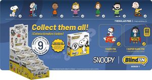 BLINDPIN SERIE 1 PINS MISTERIOSOS COLECCIONABLES SNOOPY