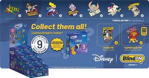 BLINDPIN SERIE 1 PINS MISTERIOSOS COLECCIONABLES DISNEY CLÁSICOS