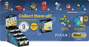 BLINDPIN SERIE 1 PINS MISTERIOSOS COLECCIONABLES DISNEY PIXAR