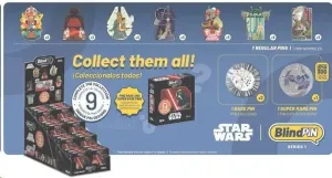 BLINDPIN SERIE 1 PINS MISTERIOSOS COLECCIONABLES STAR WARS
