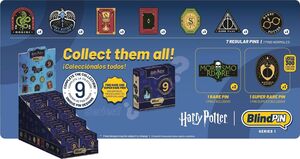 BLINDPIN SERIE 1 PINS MISTERIOSOS COLECCIONABLES HARRY POTTER