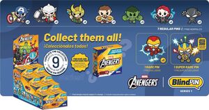 BLINDPIN SERIE 1 PINS MISTERIOSOS COLECCIONABLES LOS VENGADORES