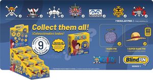 BLINDPIN SERIE 1 PINS MISTERIOSOS COLECCIONABLES ONE PIECE