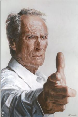 POSTER SEBASTIAN KRUGER CLINT EASTWOOD