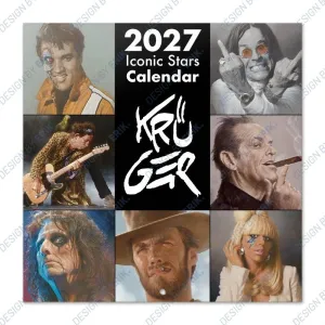 CALENDARIO 2027 30X30 SEBASTIAN KRUGER ESTRELLAS ETERNAS