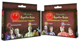 EL MUNDO DE AGUILA ROJA - SET 1 DOS JUG. CONSPIRADORES / CASA REAL         