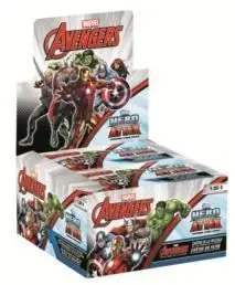 MARVEL HERO ATTAX: VENGADORES BLISTER 6 SOBRES CARTAS                      