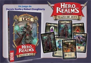 HERO REALMS: MAZO DE JEFE - LICHE                                          