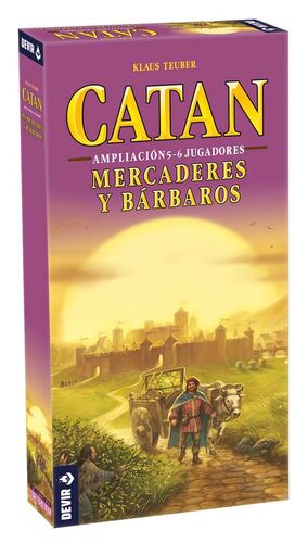 COLONOS DE CATAN MERCADERES Y BARBAROS EXP. 5-6 JUG.                       