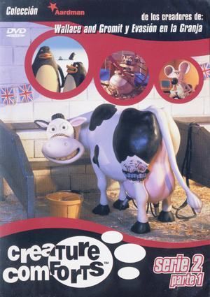 DVD CREATURE COMFORTS SERIE 2 PARTE 1                                      