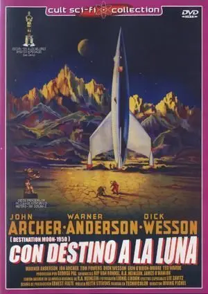 DVD CON DESTINO A LA LUNA                                                  