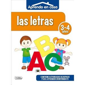 APRENDO EN CASA (3-4 AÑOS) LAS LETRAS