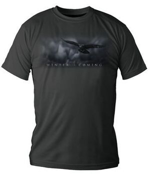 JUEGO DE TRONOS CAMISETA CHICO WINTER IS COMING LOGO T-L EDICION ESPECIAL  