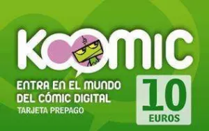 KOOMIC TARJETA PREPAGO 10 KOOMIC TARJETA PREPAGO 10